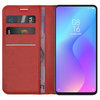 Leather Wallet Case & Card Pouch for Xiaomi Mi 9T / Redmi K20 Pro - Red